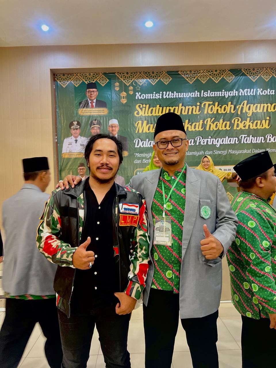 Laskar Merah Putih Marcab Kota Bekasi Hadiri Undangan MUI Kota Bekasi dalam rangka Silaturahmi Tokoh Agama dan Tokoh Masyarakat Kota Bekasi